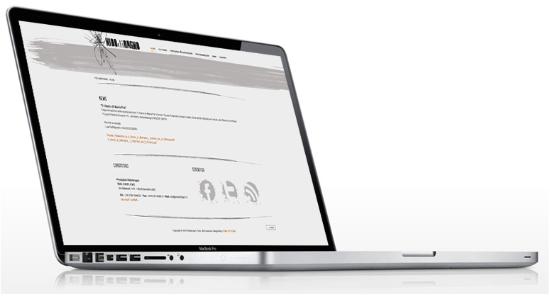 schermata home page nidodiragno